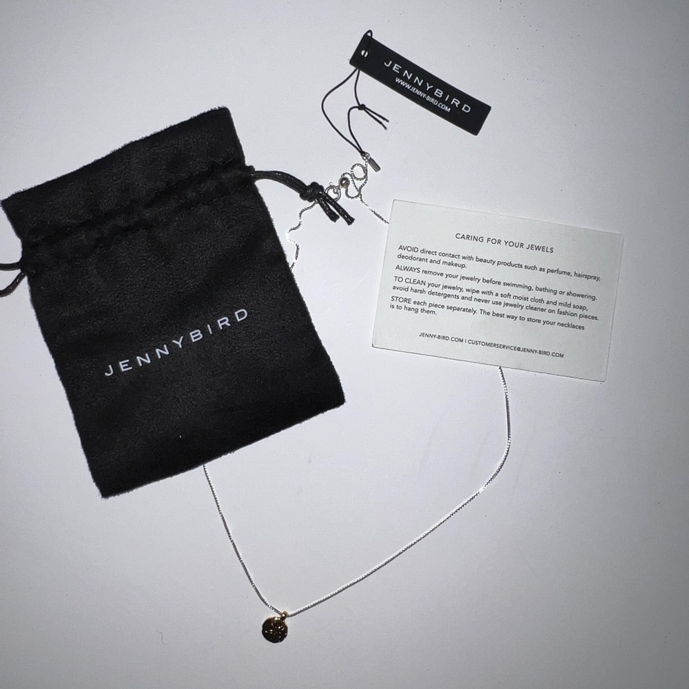 Jenny Bird Two-Tone Sand Dollar Necklace